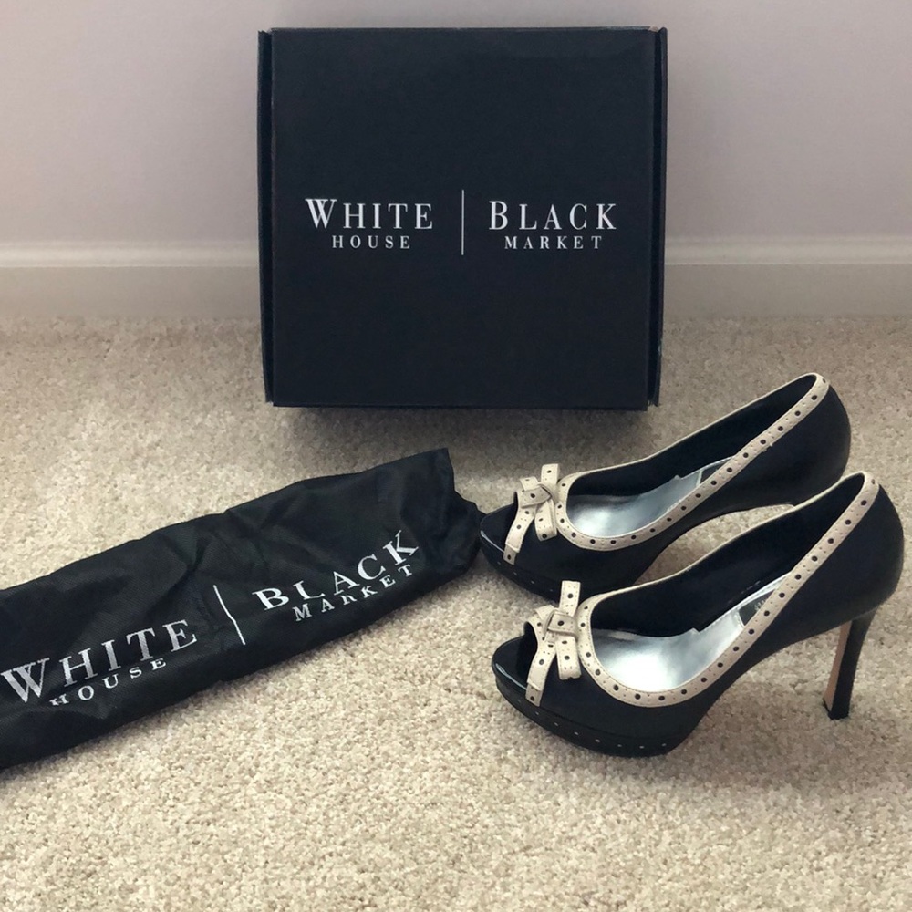 White House Black Market Heels. Size 6.